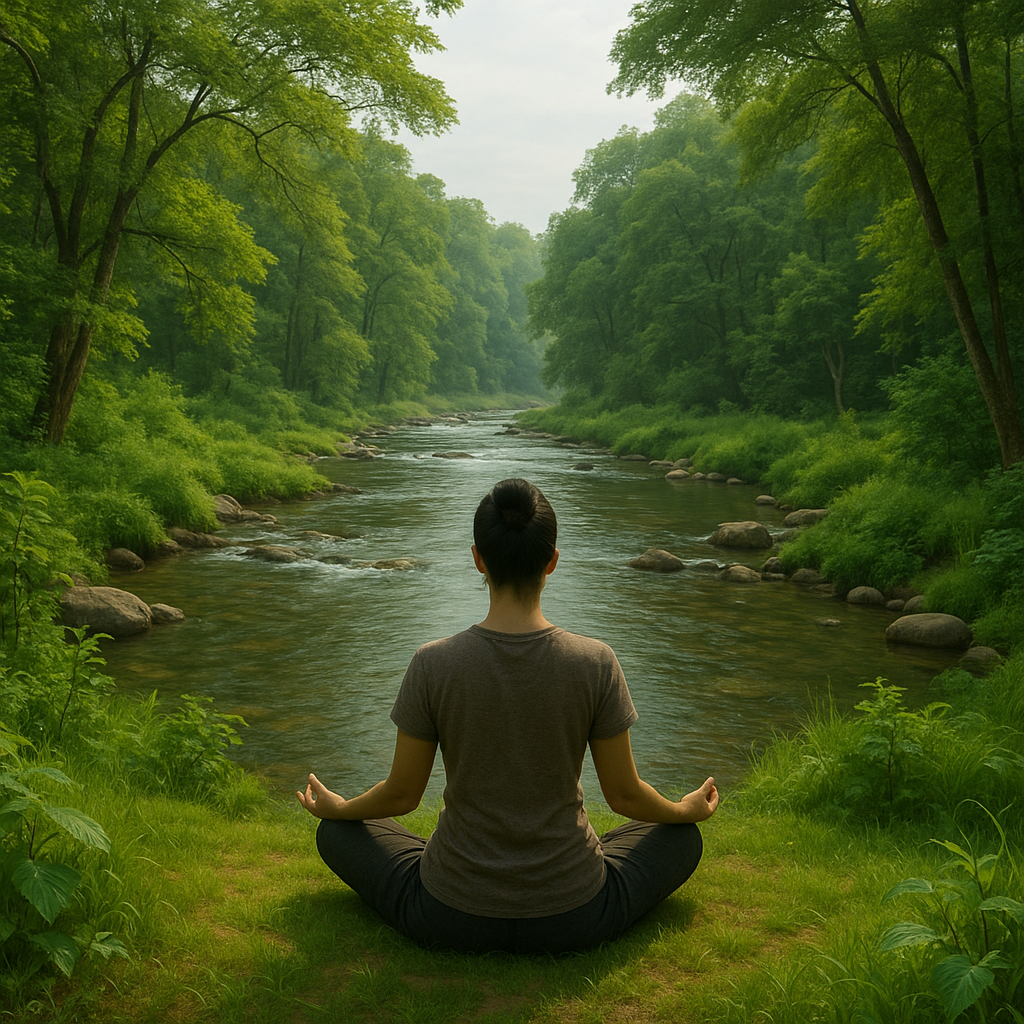 Meditation in nature