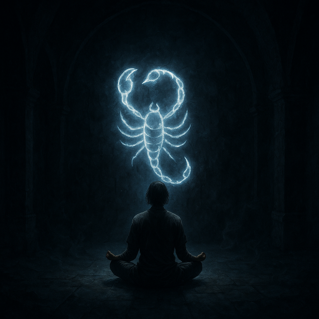 Škorpión meditácia