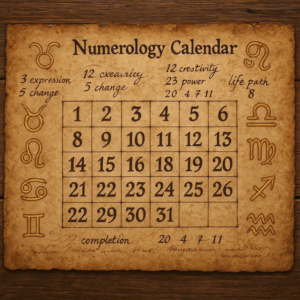 Numerologický kalendár